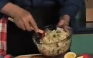 Please join Manfreed, the Camera Girl and the Tech Guy as they discuss a easy to make from scratch Warm Chicken Salad that can be served with a Tossed Salad